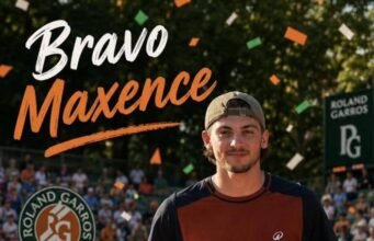 Cầu thủ đến từ Nesle, Maxence Parmentier sẽ đặt chân lên sân Roland-Garros