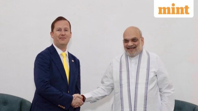 Đại sứ Hoa Kỳ Sergio Gor gọi Amit Shah, khủng