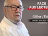 Đối diện với độc giả Gilbert Thiel, cựu thẩm phán Nancy, gặp gỡ độc giả L’Est Républicain, Le Républicain Lorrain và Vosges Matin