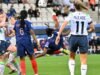 Đội tuyển bóng đá Pháp. Với tỷ số 10 đấu 11, The Blues đủ điều kiện tham dự World Cup nhờ bàn thắng xuất sắc của Melvine Malard