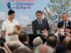 Emmanuel Macron thừa nhận: “Chúng ta đang sống trong một thời điểm rất khó khăn ở đất nước này”.