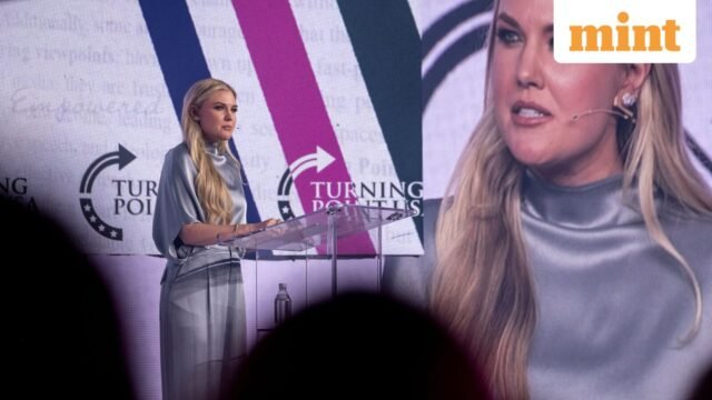Erika Kirk bắt giữ Heckler sau khi cáo buộc cô