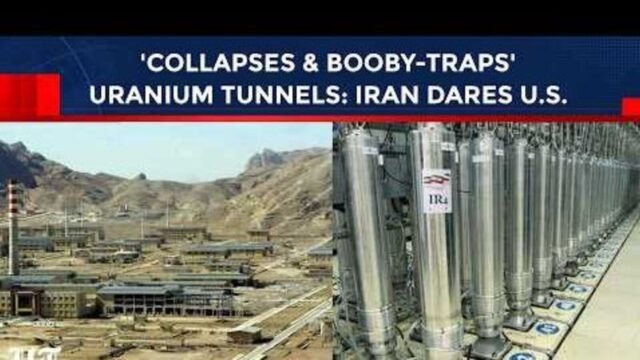 Iran đặt mìn, đánh sập đường hầm để bảo vệ