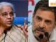 Nirmala Sitharaman bác bỏ cảnh báo của Rahul Gandhi về ‘cơn sóng thần kinh tế’, nói rằng nó ‘làm suy yếu’ những thành tựu của Ấn Độ