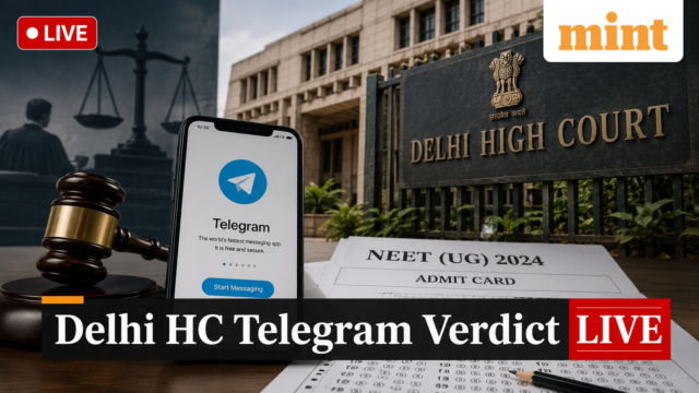 Phán quyết TRỰC TIẾP của Delhi HC Telegram: Tòa án