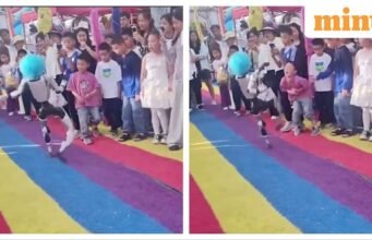 Robot hình người đá trẻ em trong cuộc biểu tình công khai ở Trung Quốc, video lan truyền gây lo ngại