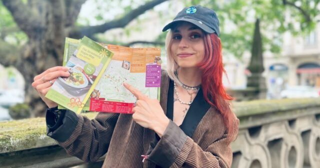 Strasbourg. “Bản đồ thuần chay” liệt kê khoảng một trăm