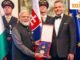 Thủ tướng Modi trao vinh dự cao nhất của Slovakia, tổng số danh hiệu quốc tế đạt 33