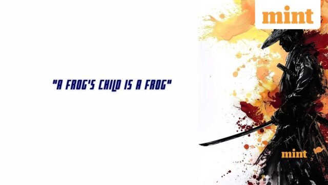 Tục ngữ Nhật Bản thời đó: “Ếch con là ếch”;