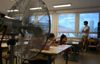 Vùng Obernai và Molsheim. Trường học thích ứng với đợt nắng nóng