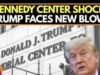 Xem: Công nhân bắt đầu xóa tên Trump khỏi Trung tâm Kennedy sau lệnh của thẩm phán