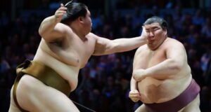 hậu cần hoành tráng của giải đấu sumo được tổ chức tại Paris