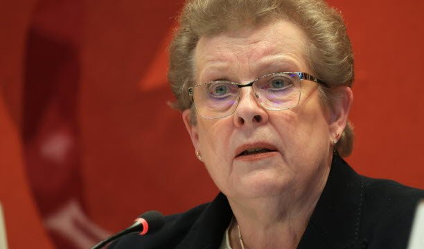 Thị trưởng Strasbourg Catherine Trautmann. Ảnh Cédric Joubert