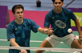 trận chung kết dành cho Nathan Begga của Strasbourg ở nội dung đôi nam nữ