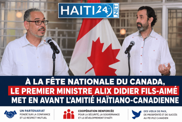 Nhân Ngày Quốc khánh Canada, Thủ tướng Alix Didier Fils-Aimé