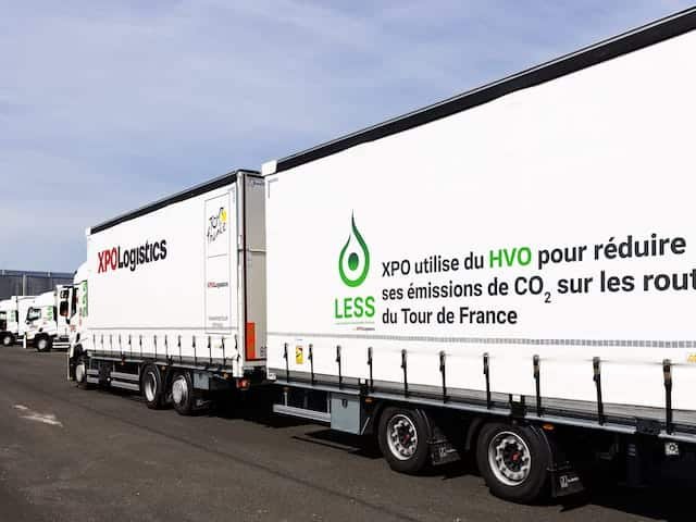 XPO Logistics huy động đội xe 45 chiếc vào tâm