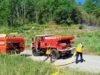 Ardeche. Hai hecta bốc khói sau khi giải phóng mặt bằng