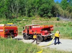 Ardeche. Hai hecta bốc khói sau khi giải phóng mặt bằng