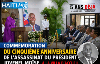 Kỷ niệm 5 năm vụ ám sát Tổng thống Jovenel Moïse tại Villa d’Accueil Tin tức mới nhất từ Haiti: Chính trị, An ninh, Kinh tế, Văn hóa.