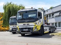 Salti tăng cường hậu cần bền vững với hai xe tải điện Volvo