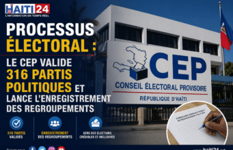 Quy trình bầu cử: CEP xác nhận 316 đảng chính trị và triển khai đăng ký các nhóm Tin tức mới nhất từ Haiti: Chính trị, An ninh, Kinh tế, Văn hóa.