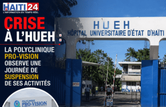 Khủng hoảng tại HUEH: Phòng khám đa khoa Pro-Vision kỷ niệm một ngày tạm ngừng hoạt động Tin tức mới nhất từ Haiti: Chính trị, An ninh, Kinh tế, Văn hóa.