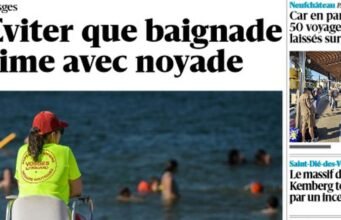 Vosges. Khám phá trang nhất của tờ báo hàng ngày của bạn cho Thứ Hai ngày 13 tháng 7