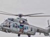 Hai máy bay trực thăng vận tải quân sự Caracal, kế nhiệm Puma, được vận chuyển đến Tontouta bằng máy bay chở hàng Antonov An-124