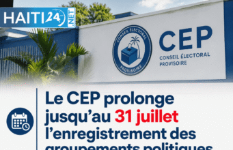 CEP gia hạn đăng ký các nhóm chính trị đến ngày 31/7. Tin tức mới nhất từ Haiti: Chính trị, An ninh, Kinh tế, Văn hóa.