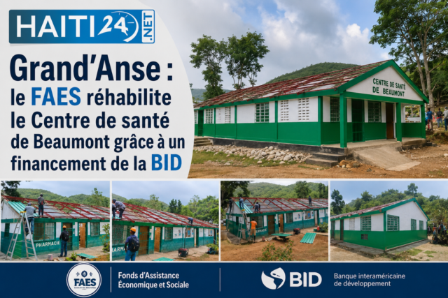 Grand'Anse: FAES phục hồi Trung tâm Y tế Beaumont nhờ