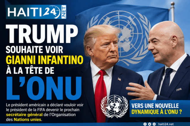 Trump muốn gặp Gianni Infantino làm người đứng đầu LHQ