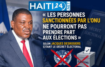 “Những người bị Liên hợp quốc trừng phạt sẽ không thể tham gia bầu cử”, theo Jacques Desrosiers trích dẫn sắc lệnh bầu cử Tin tức mới nhất từ Haiti: Chính trị, An ninh, Kinh tế, Văn hóa.