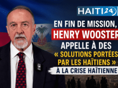 Khi kết thúc sứ mệnh, Henry Wooster kêu gọi “các giải pháp do người Haiti đưa ra cho cuộc khủng hoảng Haiti” Tin tức mới nhất từ Haiti: Chính trị, An ninh, Kinh tế, Văn hóa.