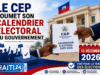 CEP nộp lịch bầu cử của mình lên chính phủ, ngày 13 tháng 12 sẽ tổ chức bầu cử. Tin tức mới nhất từ Haiti: Chính trị, An ninh, Kinh tế, Văn hóa.