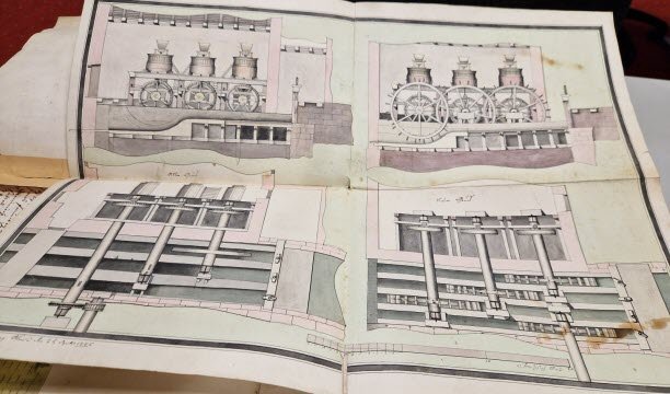 Lối rẽ của Walkenmühle năm 1786, một nhà máy nằm gần rue des Franciscains. Ảnh Karine Dautel