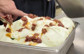 Burrata, nấm truffle, húng quế… kem mặn cho mùa hè này ở Ittenheim
