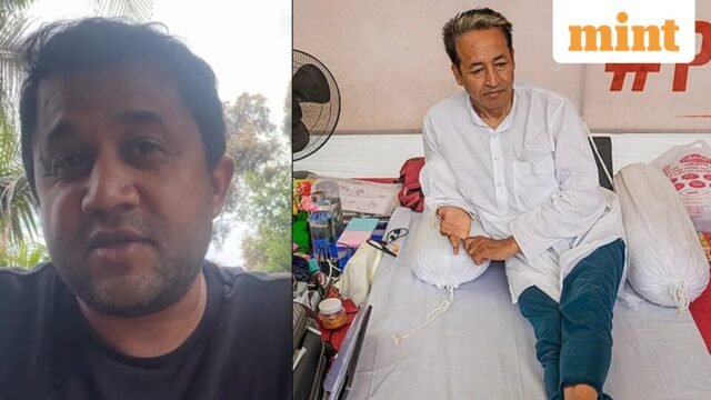 3 chàng ngốc Omi Vaidya ủng hộ Sonam Wangchuk giữa