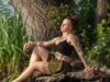 Brumath. Cô tham gia Miss Tattoo Model 2027 để nêu bật nạn nhân bạo lực gia đình