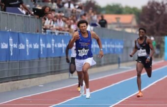 Điền kinh. Alsatian Yann Spillmann đứng thứ 3 ở nội dung 400m nhanh nhất lịch sử giải vô địch Pháp