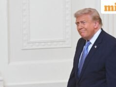 Donald Trump tham dự trận chung kết World Cup giữa Tây Ban Nha và Argentina ở New Jersey