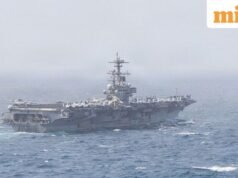 Hải quân Mỹ tìm kiếm thành viên phi hành đoàn mất tích sau khi hạ cánh khẩn cấp MH-60S Sea Hawk ở biển Ả Rập