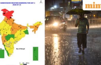 Khi gió mùa tăng cường ở Ấn Độ, IMD đưa ra cảnh báo đỏ cho Himachal Pradesh và cảnh báo vàng cho Delhi và các bang khác.