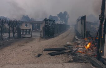 Megafire ở Gironde: tại Porge, một đêm vật lộn trong địa ngục