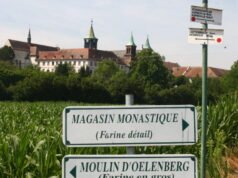 Mulhouse. Anh ta tự nhận mình là “sứ giả của Chúa” và đe dọa “đốt cháy mọi thứ” tại Tu viện Reiningue
