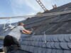 Strasbourg. Hiệu sách Kléber lấy lại mái nhà ban đầu với 10.000 phiến đá tròn
