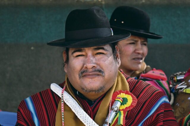 Thành viên công đoàn Bolivia Vicente Salazar, nhân vật trong
