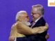 Thủ tướng Modi ôm người đồng cấp Úc Albanese tại sự kiện cộng đồng người Ấn Độ ở Melbourne – xem video