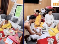 Video lan truyền: Sau tranh cãi về Huấn luyện viên Tuần trăng mật, các linh mục thực hiện lễ puja trên tàu hỏa; Đường sắt bị chỉ trích vì phản ứng của họ