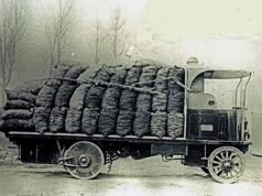 Xe tải huyền thoại: xe tải hơi nước Purrey năm 1909