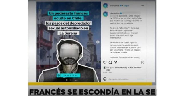 bị dẫn độ từ Chile, anh ta sẽ bị xét